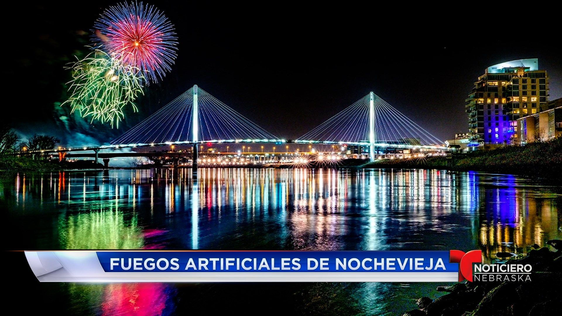 Bienvenidos al Fin de Semana: Nochevieja del mediodía Fuegos artificiales de Nochevieja