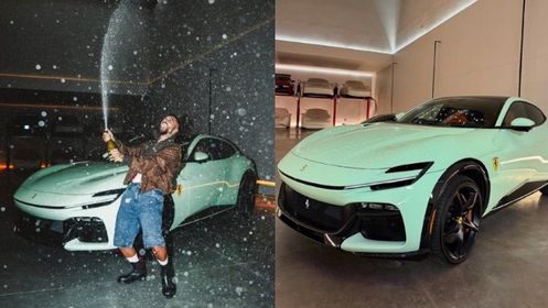Maluma fue detenido por agentes de tránsito mientras conducía su nuevo Ferrari en Colombia
