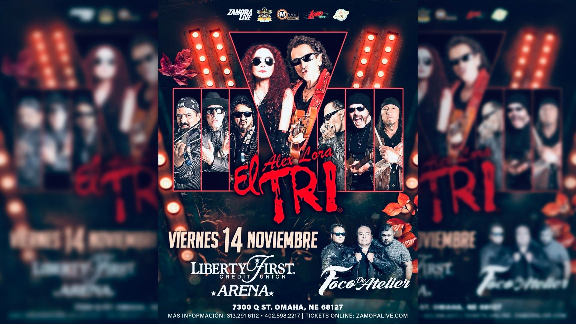 El Tri se presenta en Liberty First Arena con Foco de Atelier