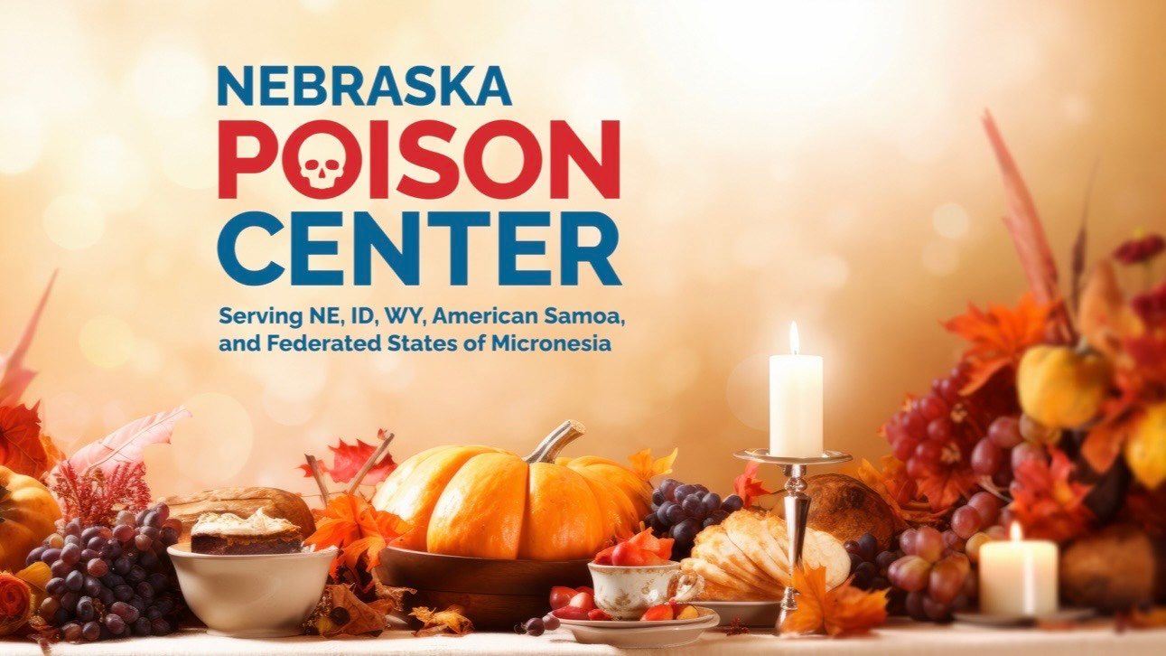 Nebraska Poison Center comparte consejos de seguridad para el Día de Acción de Gracias